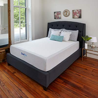Classic Brands Cool Gel Jade Latex and Gel Memory Foam 10.5-Inch Mattress