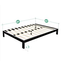 Zinus Modern Studio 10 Inch Platform 2000 Metal Bed