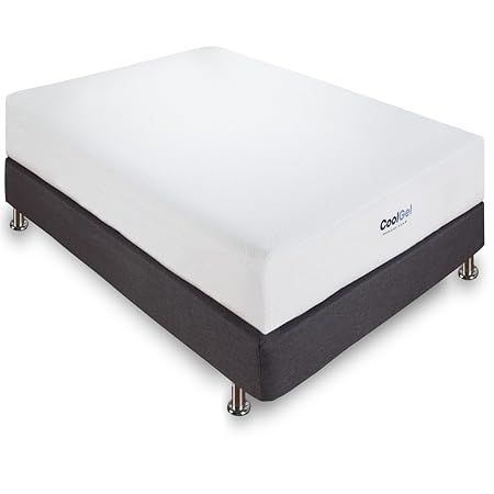 Classic Brands Cool Gel Ventilated Gel Memory Foam 8-Inch Mattress, Twin