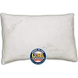 Snuggle-Pedic Ultra-Luxury Kool Flow Memory Foam Pillow