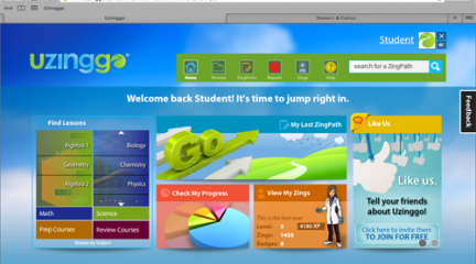 Student Home Screen